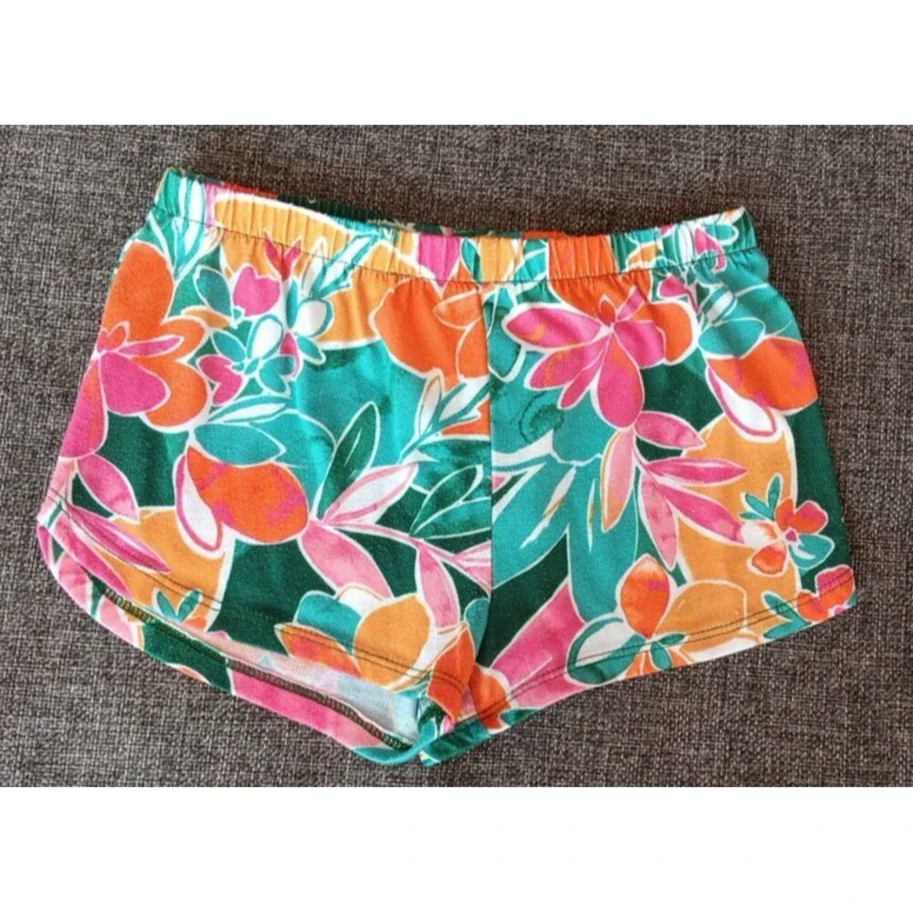 Pajamas 3T Carters Girls Floral 2 piece shorts tank